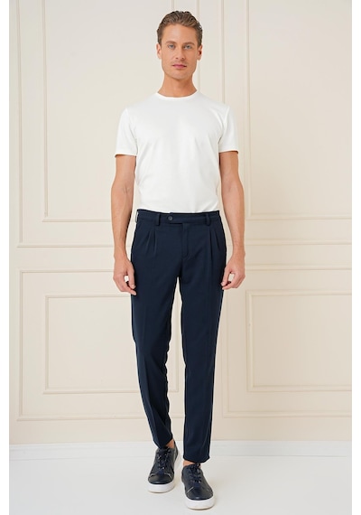 Efor P 1164 Slim Fit Lacivert Klasik Pantolon Lacivert