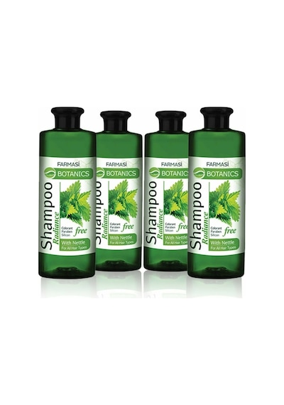 Farmasi Botanics Isırgan Özlü Parlaklık Veren Şampuan 4 x 500 ML