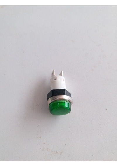 3 ADET YEŞİL 14mm SİNYAL LAMBASI