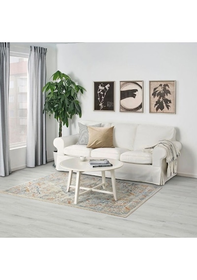 Ikea Onsevıg Halı 160 X 235 Cm Bej - Açık Lacivert Bej-mavi
