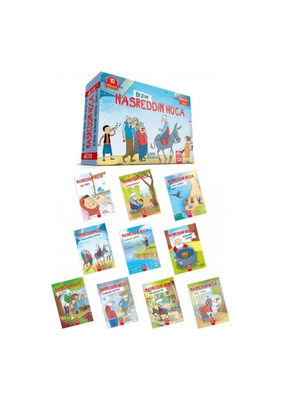 Model Çocuk Bizim Nasreddin Hoca 10 Lu Hikaye Seti+ Değ. Kitapçığı 1 Ve 2.sınıf