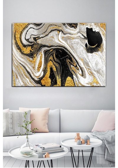 Renklerin Dansı Soyut Sanatsal Kanvas Tablo (8 Farklı Ölçü) 70 x 100