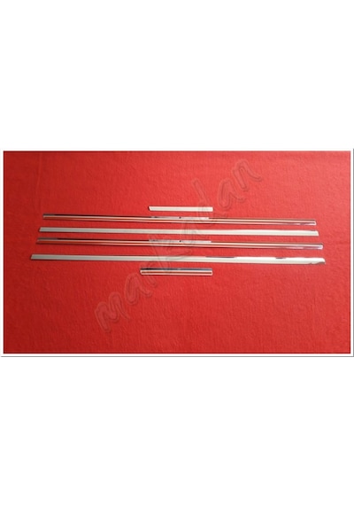 Db Chrome Citroen C5 Cam Çıtası Nikelajı 2001-2007 6 Parça P.çeli