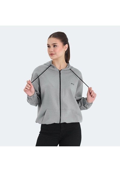 Slazenger KIMBERLEY IN Kadın Sweatshirt Gri