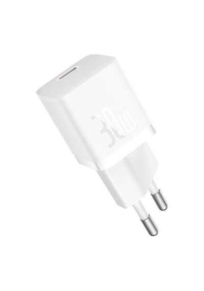 Baseus Gan5 Mini 30w Adaptör-beyaz