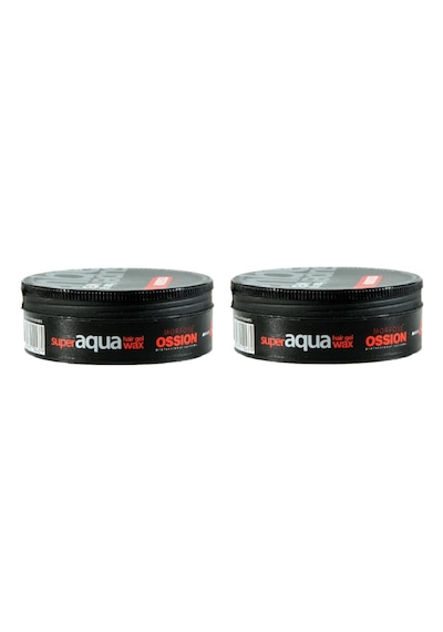 Morfose Ossion Siyah Super Hair Gel Aqua Wax 150 ml X 2 ADET