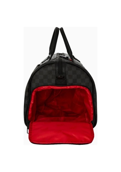 Sprayground Mix And Match Scribble Large Duffle, Şık Ve Geniş Seyahat Çantası, Sınırlı Üretim Sırt Çantası Siyah