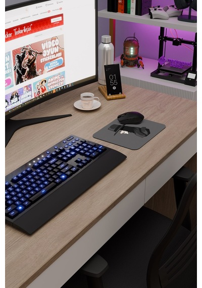 V For Vendetta V5 22x18 Gaming Kauçuk Kaymaz Taban Mouse Pad Fare Altlığı