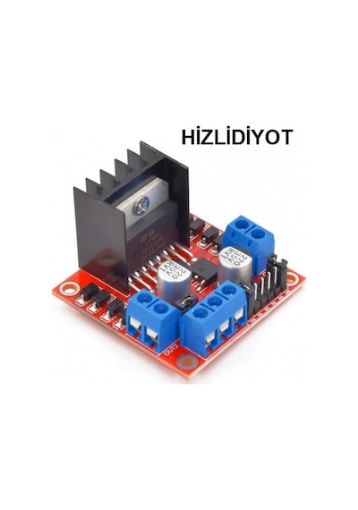 L298N 2 Kanal Motor Sürücü Arduino Raspberry