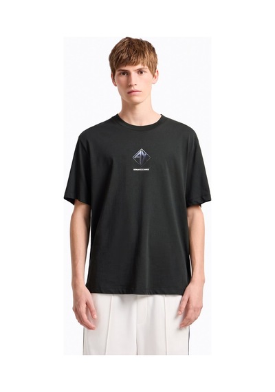 Armani Exchange Siyah Erkek Regular Fit T-shirt Xm000276 Af12308 Ub001 T-shırt
