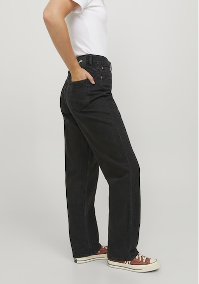 Jack & Jones Kadın Loose Fit Jean - Seville 12203881 Black Denim