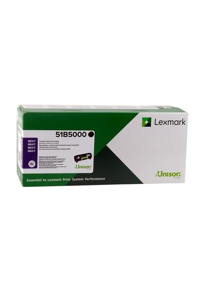 Lexmark Ms317-417-517-617 51b5000 Toner 1 Adet
