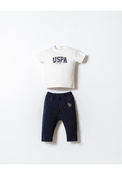 U.S. Polo Assn. U.s. Polo Assn Erkek Bebek 3 Lü Takım Lacivert-2290 Lacivert