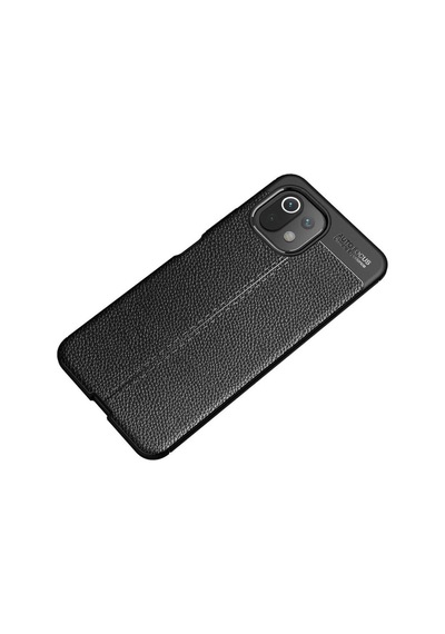Xiaomi Mi 11 Lite Kılıf Deri Tarzı Niss Silikon Case