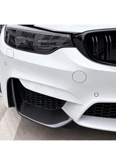 Drifton Bmw F80-f82 M3 M4 Mp Style Karbon Ön Tampon Splitter - 2014-2020