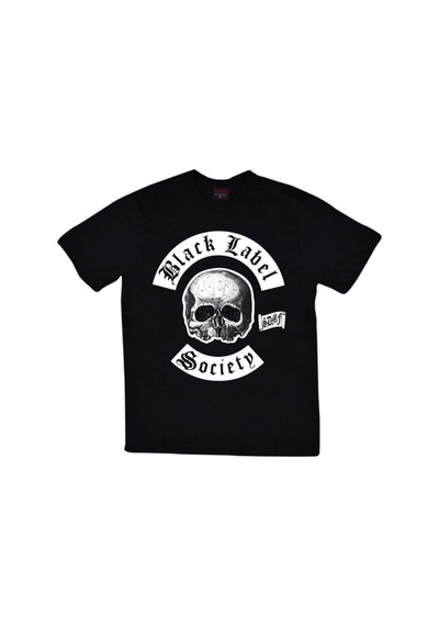 Stoned&Fame Unisex Siyah Black Label Society Baskılı T-shirt SIYAH Siyah