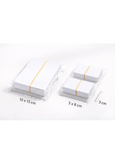 Boş Davetiye Ve Yemek Kartı Seti / 300 Gr Yerli Bristol 1. Hamur Kalın Karton / 10x15 Cm Davetiye 50 Adet + 5x8 Cm