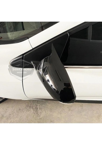 ŞüsCarOto Renault Latitude 2010-2015 Batman Yarasa Ayna Kapağı Piano Black ABS Plastik (00)