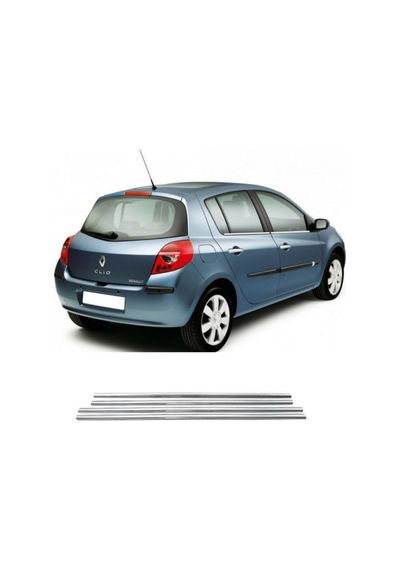 Renault Clio 3 Hb Avantajlı Krom Set 2006-2011 Arası -4ürün- Pasl