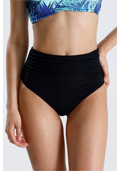 Magic Form Yüksek Bel Toparlayıcı Bikini Alt Siyah - 728500066 Siyah