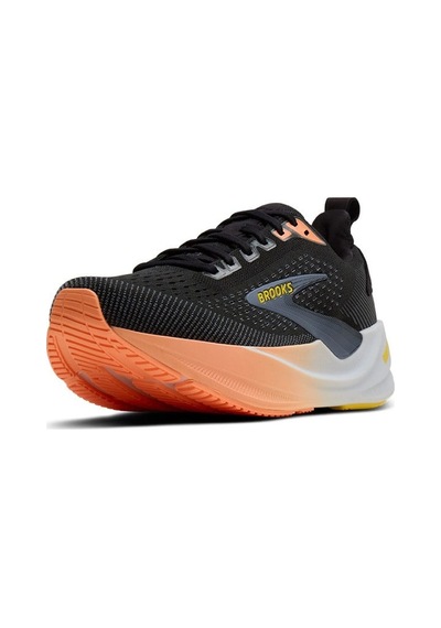 Brook's Brooks Ghost Max 4 Kadın Koşu Ayakkabısı Siyah - Turuncu