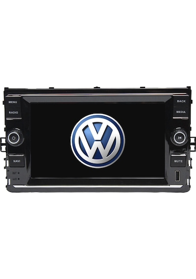 Volkswagen Araç Multimedya Carplay Android Auto 4+64 8 Inch 4 Çekirdek Bs-1740w