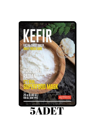 Dermal Superfood Kefir Yüz Maskesi 5'li