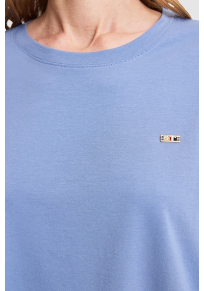 U.s. Polo Assn. Kadın İndigo Tişört Basic 50323545-vr028