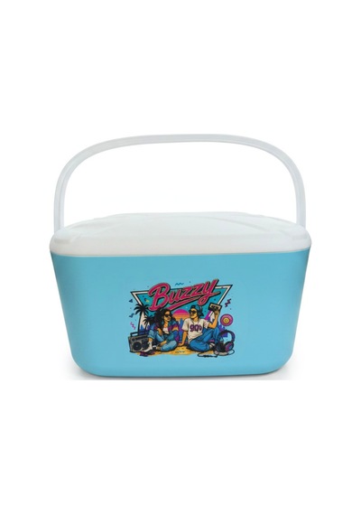 20 Lt Buzzy Retro Buzluk Termos 1179 Cooler Box -398 Açık Mavi