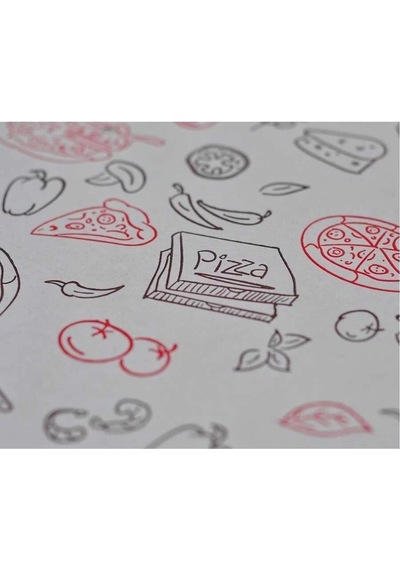 Pizza Kutusu 26x26x4,2 Cm - 100 Adet