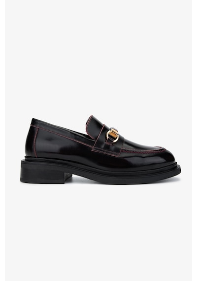 Valmenti Kadın Bordo Loafer Ayakkabı 858 01 Bn Ayk Sk24-25 Bordo Acma Bordo