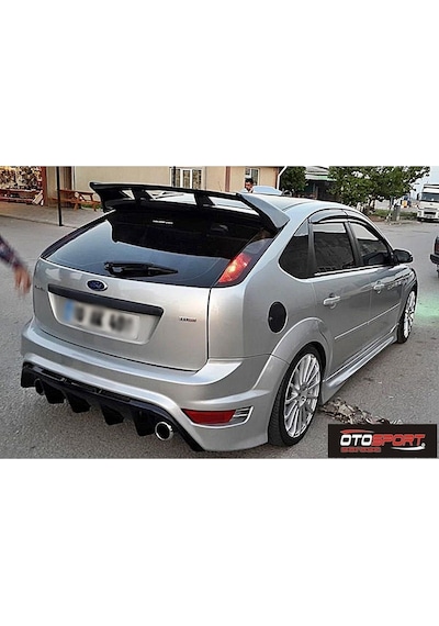 Ford Focus 2 - 2.5 Rs Spoyler Fiberglass Boyasız