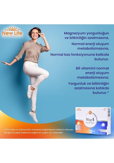 New Life Mag 4 Day 30 Tablet & Night 30 Tablet 3 Adet