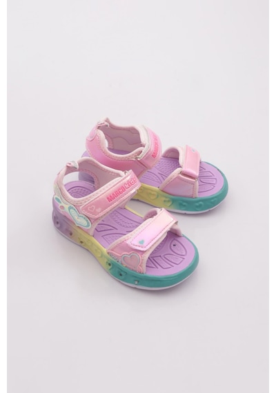 Marco Kids 02-26y207 Çocuk Patik Işıklı Sandalet Pembe