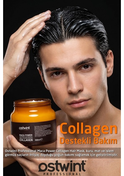Ostwint Professional Maca Power Collagen Saç Maskesi 500 ML
