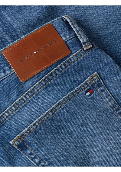 Tommy Hilfiger Denton Slim Fit Düz Paça Jean Pantolon Mavi