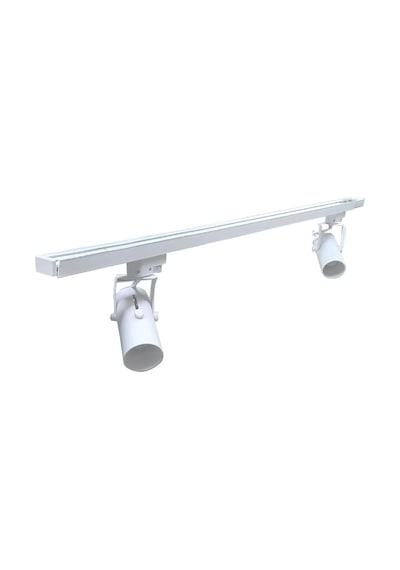 Mimarled Monofaze GU10 Duylu 2 Adet Ray Spot+1 Metre Ray Beyaz Re