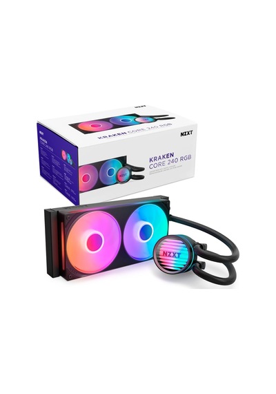 Tr Kraken Core 240 Rgb Rl-kr24c-b1 Siyah İşlemci Sıvı Soğutucu