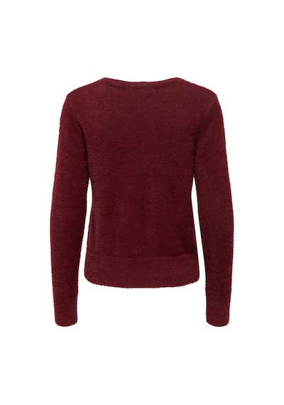 Only Onlella Piumo Ls Kadın Kazak 15259562 Bordo