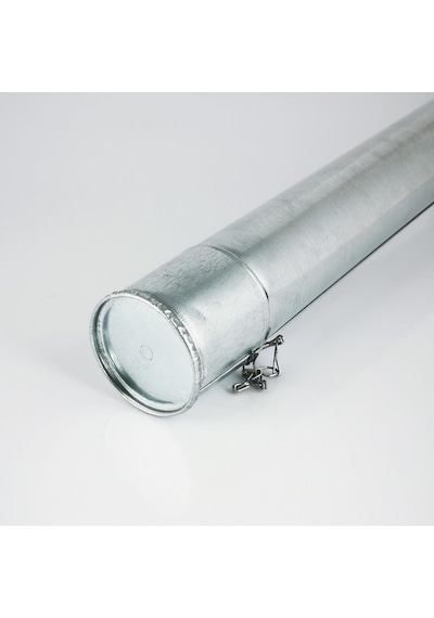 Paslanmaz Galvanizli Boş Kebap Şişi Kabı Kutusu 50Cm