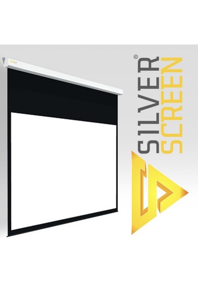 Silverscreen 400X300 Motorlu Projeksiyon Perdesi M1 / Ce Belgeli.