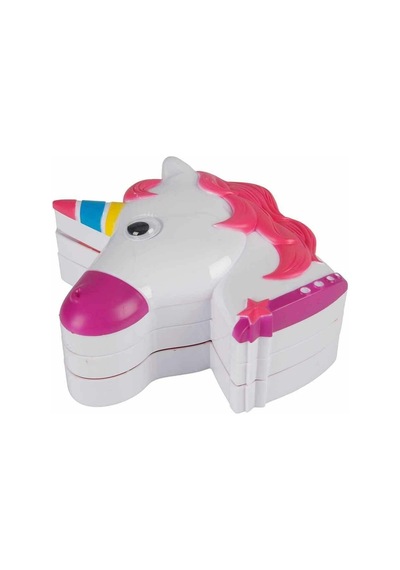 2602 Unicorn Şekilli 3 Katlı Makyaj Güzellik Seti - Ajak-899408