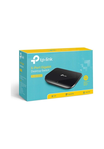 TP-Link Tl Sg1005D 5Port 10/100/1000 Yönetilemez Switch