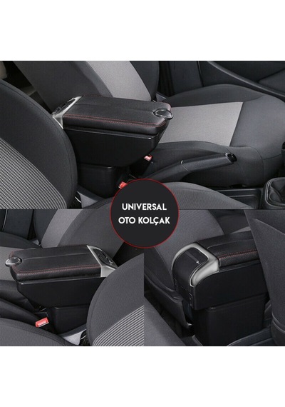 Oto Kolçak Kol Dayama 7 Usb Girişli Tüm Araçlara Uyumlu Kolçak