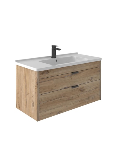 Orka Trio 65 Cm Mdf Çekmeceli Senza Asma Banyo Dolabı Takımı Meşe Orka Trio 65 Cm Mdf Çekmeceli Senza Asma Banyo Dolabı Takımı Meşe