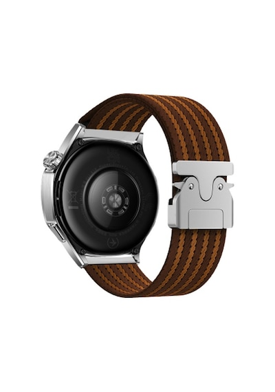 Xiaomi Redmi Watch 5 Active Uyumlu Krd-133 22mm Naylon Kumaş Hasır Örgülü Kordon - Kahverengi