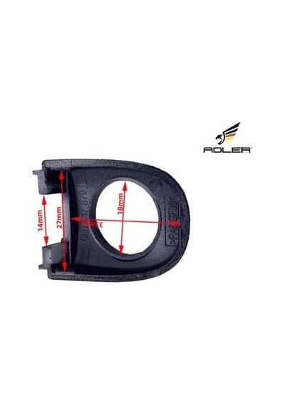 6r4837879a Kapı Kolu Kapağı Ön Sol & Sağ - Polo-ıbiza-toledo-mii-fabia-rapid-yeti-citigo-up Oem