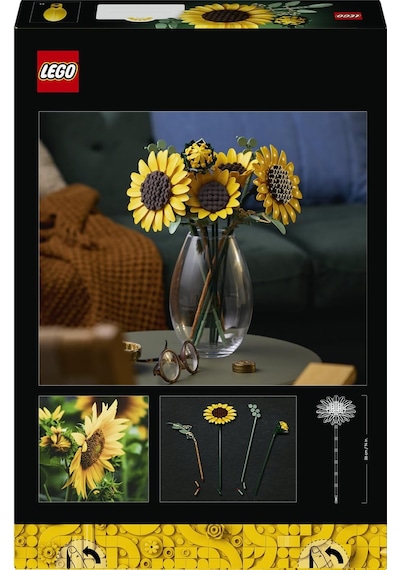 Lego Botanicals Ayçiçeği Buketi 11502 - Yetişkinler İçin Çeşitli Gelişim Aşamalarında 6 Ayçiçeği İçeren D Çok Renkli
