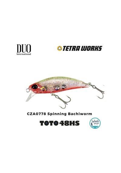 Duo Tetra Works Toto 48hs Cza0778 Spinning Bachiworm