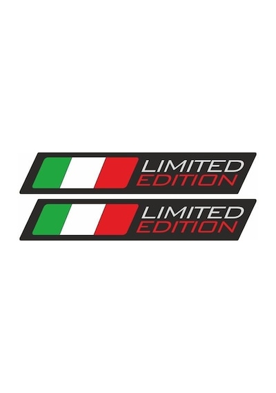 Limited Edıtıon İtaly Damla Stıcker Siyah